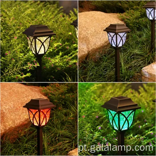 Luzes solares de economia de energia brilhantes para pátios